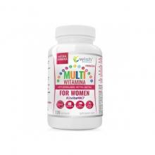 Zdjęcie produktu - WISH Pharmaceutical Multiwitamina for Women + Prebiotyk, 120 kapsułek
