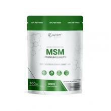 Zdjęcie produktu - WISH Pharmaceutical Siarka Organiczna MSM w proszku, 500 g
