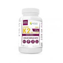 Zdjęcie produktu - Wish Pharmaceutical Witamina K2 MK-7 z natto 100 mcg, 120 tabl.