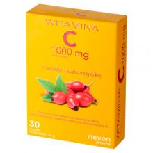 Witamina C 1000 mg z ekstraktem z kwiat&oacute;w r&oacute;ży dzikiej, 30 kaps.