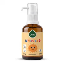 Zdjęcie produktu - Olini Witamina D dla dzieci i niemowląt, 30 ml