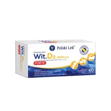 Zdjęcie produktu - Witamina D Forte D₃ 4000 j.m., 60 tabl.