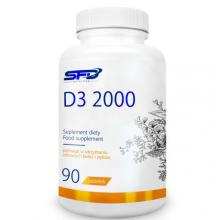 Zdjęcie produktu - Witamina D3 2000, 90 tabletek SFD 
