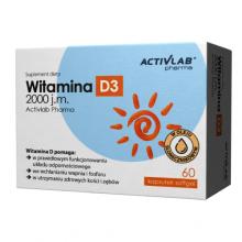 Zdjęcie produktu - ActivLab Pharma Witamina D3 2000 j.m., 60 kaps.