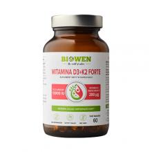 Zdjęcie produktu - Biowen Witamina D3 + K2 Forte, 60 kaps.