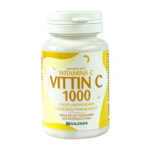 Zdjęcie produktu - Witamina Vittin C 1000 mg, 60 tabl.