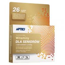 Zdjęcie produktu - APTEO Witaminy dla senior&oacute;w, 30 tabletek