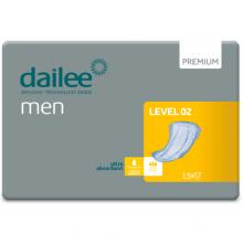 Zdjęcie produktu - DAILEE Men Premium Level 2 Wkładki anatomiczne dla mężczyzn, 15szt.
