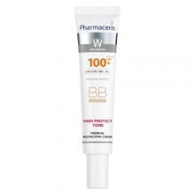 Zdjęcie produktu - Pharmaceris W Medi Protect Tone Medyczny krem ochronny BB SPF 100+ 01 Ivory, 40 ml