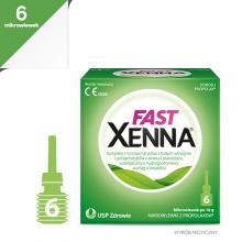 Zdjęcie produktu - Xenna Fast - mikrolewatywa na zaparcie u dzieci i dorosłych , 6x10g