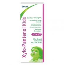 Zdjęcie produktu - Xylo-Pantenol Kids 0,5 mg+50mg/ml, 10ml  KR&Oacute;TKA DATA 30.09.2026