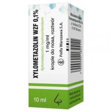 Zdjęcie produktu - XYLOMETAZOLIN WZF 0.1% Krople do nosa, 10ml