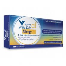 Zdjęcie produktu - Xyzal Allergy 5 mg, 10 tabletek powlekanych
