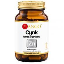 Zdjęcie produktu - Yango Cynk forma organiczna, 90 kaps.