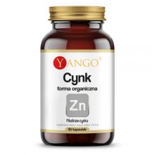 Zdjęcie produktu - YANGO Cynk Organiczny, 90 kaps.