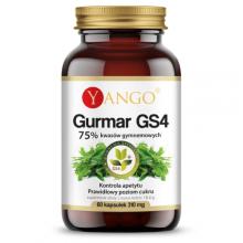 Zdjęcie produktu - YANGO Gurmar GS4 - 75% kwas&oacute;w gymnemowych, 60 kapsułek