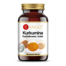 Zdjęcie produktu - YANGO Kurkumina Kadzidłowiec i Imbir, 90kaps.