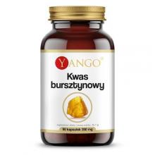 Zdjęcie produktu - YANGO Kwas bursztynowy, 90 kaps.