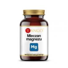 Zdjęcie produktu - Yango Mleczan magnezu 436 mg, 90 kaps.