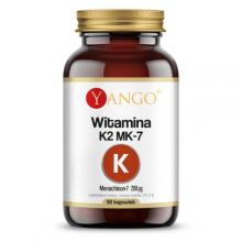 Zdjęcie produktu - YANGO Witamina K2-MK7, 90 kaps.