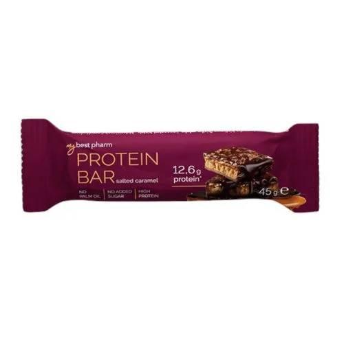 Miniaturka artykułu - MyBestPharm Choco Caramel Baton proteinowy, 45g