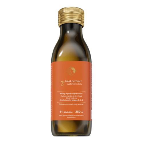 Miniaturka artykułu - MyBestPharm MyBestProtect aromat ziołowo-pomarańczowy, 250ml KRÓTKA DATA 30.09.2025