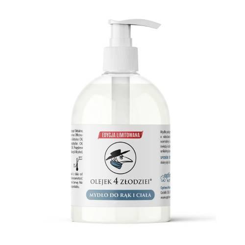 Miniaturka artykułu - Optima Natura Mydło do rąk i ciała Olejek 4 Złodziei, 300 ml