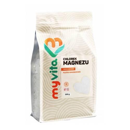 Miniaturka artykułu - MyVita Chlorek Magnezu, 500 g