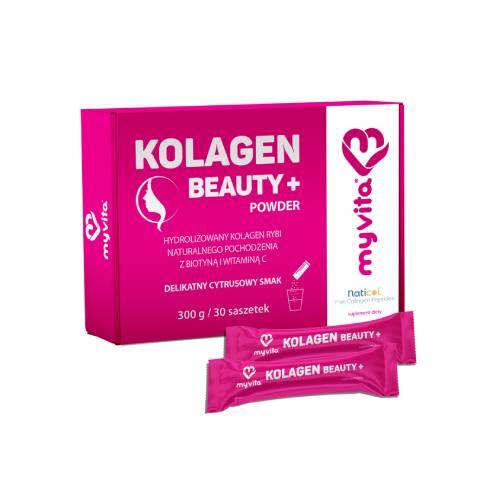 Miniaturka artykułu - MyVita Kolagen Beauty+, 30 sasz.
