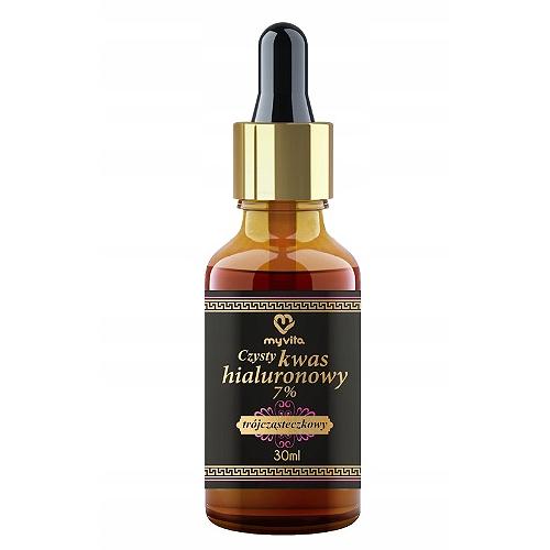 Miniaturka artykułu - MyVita Kwas hialuronowy 7% trójcząsteczkowy, 30 ml