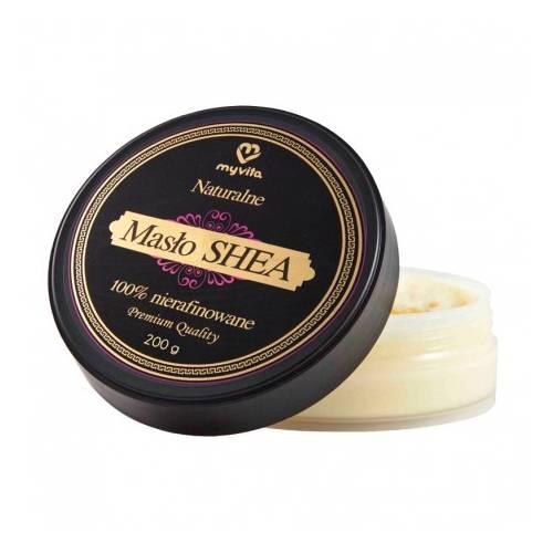Miniaturka artykułu - MyVita Masło Shea 100% nierafinowane, 200 g