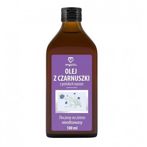 Miniaturka artykułu - MYVITA Olej z czarnuszki, 100 ml