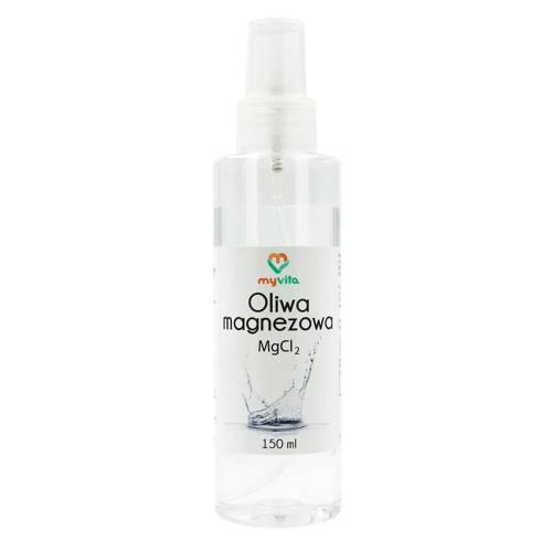 Miniaturka artykułu - MyVita Oliwa magnezowa, 150 ml