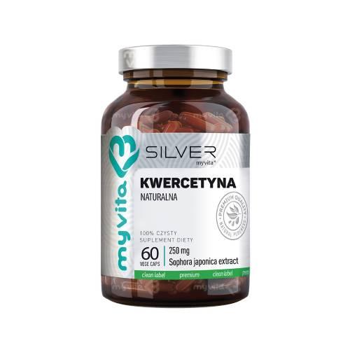 Miniaturka artykułu - MyVita SILVER Kwercetyna naturalna, 60 kaps.