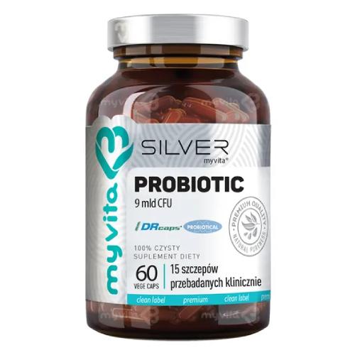 Miniaturka artykułu - MyVita SILVER Probiotic - 60 kaps.