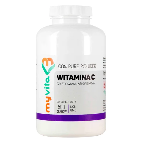 Miniaturka artykułu - MyVita Witamina C proszek - 500 g