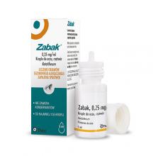 ZABAK 0,25 mg/ml Krople do oczu na alergię, 5ml