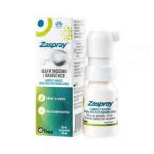 ZASPRAY nawilżające krople do oczu w sprayu stosowane na powieki, 10ml