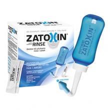 Zatoxin Rinse zestaw do płukania nosa i zatok, 12 saszetek + irygator 