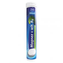 Zdjęcie produktu - Zdrovit Magnez + witamina B6., 24tabl. musujące