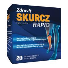 Zdjęcie produktu - ZDROVIT SKURCZ RAPID proszek, 20 saszetek