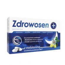 Zdjęcie produktu - Zdrowosen+ z melatoniną, 28 tabletek 