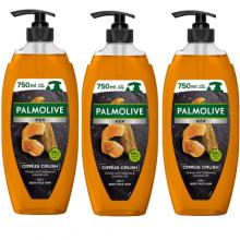 Zestaw PALMOLIVE MEN Citrus Crush Żel pod prysznic 3w1 dla mężczyzn, 3x 750ml