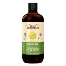 Zdjęcie produktu - GREEN PHARMACY Żel pod prysznic Werbena i Olejek ze słodkiej cytryny, 500ml