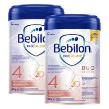 Zestaw 2 x Bebilon Profutura Duobiotik 4 Odżywcza formuła na bazie mleka dla dzieci po 2. roku życia, 800 g