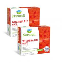 Zestaw 2 x NATURELL Witamina B12 Forte, 60 tabl. do ssania