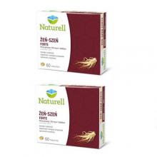 Zdjęcie produktu - Zestaw 2 x NATURELL Żeń-szeń Forte, 60 tabletek