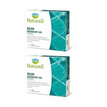 Zestaw 2 xNATURELL Selen Organiczny 200, 60tabletek