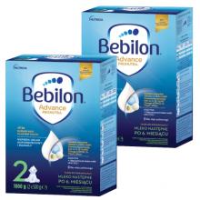 Zestaw 2x Bebilon 2 Pronutra Advance Mleko następne po 6. miesiącu, 1000g