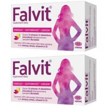 Zestaw 2x FALVIT, 60tabletek